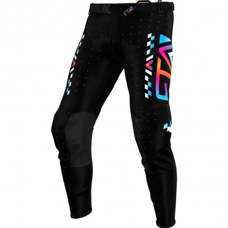 PANTALON FTA STYLZ MOTO NOIR BLEU