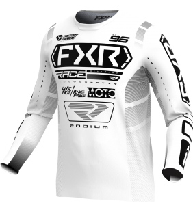 MAILLOT PODIUM 25 BLANC NOIR