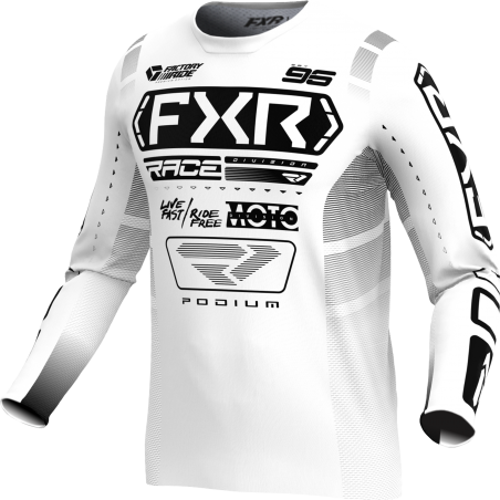 MAILLOT PODIUM 25 BLANC NOIR