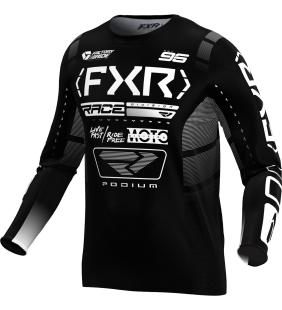 MAILLOT PODIUM 25 NOIR BLANC