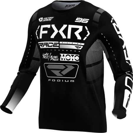 MAILLOT PODIUM 25 NOIR BLANC