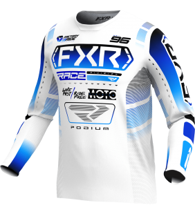 MAILLOT PODIUM 25 BLANC BLEU