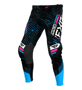 PANTALON PODIUM 25 NOIR BLEU ROSE