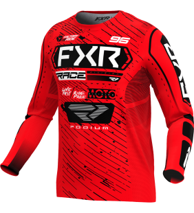 MAILLOT KIDS PODIUM 25 ROUGE