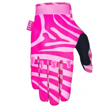 GANTS FIST STRAPPED CAROLINE BUCHANAN PINK ZEBRA