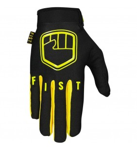 GANTS FIST STRAPPED FLUO JAUNE