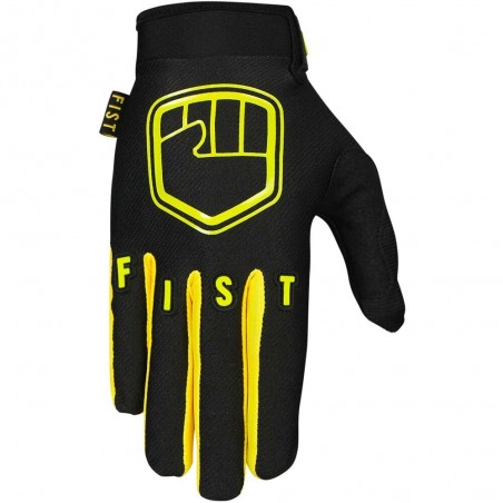 GANTS FIST STRAPPED FLUO JAUNE